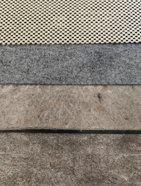 types of rug pads